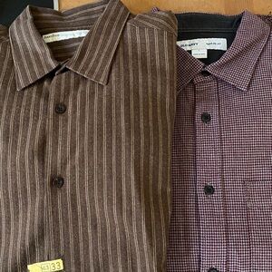Bundle 2 Men’s size L flannel shirts